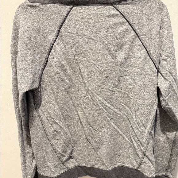 Lululemon Athletica Gray Crew Neck Sweater - Picture 3 of 4
